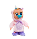 Muñeca CryBabies Bebé Con Pijama y Chupete Llora y Emite Sonidos
