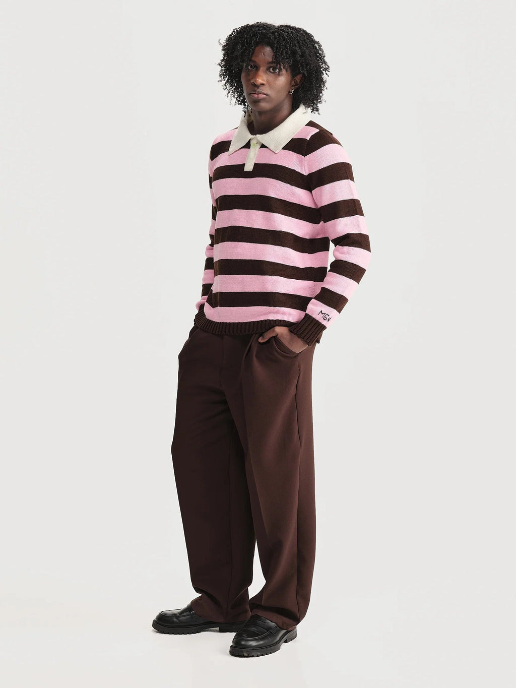 Chalecos y sweaters, color/material rosado, marca Maglione – vista 2