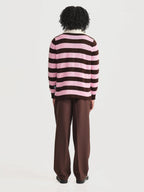 Chalecos y sweaters, color/material rosado, marca Maglione – vista 4