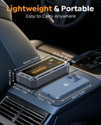 Cargador Jumper De Batería Portátil NACKEO 5000A 12V Con Carga Rápida 12000mAh