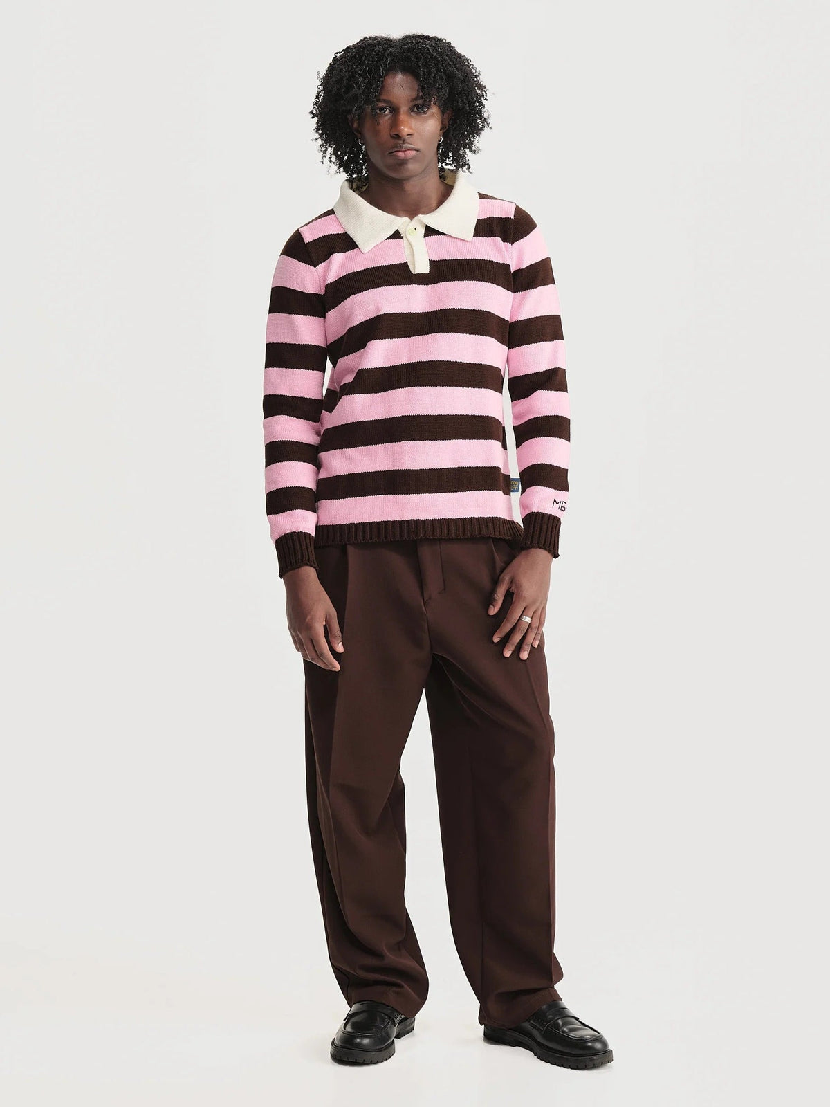Chalecos y sweaters, color/material rosado, marca Maglione – vista 1