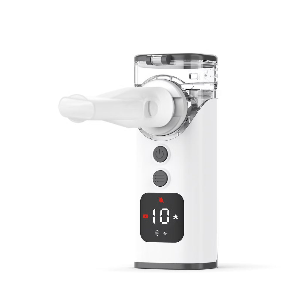Nebulizador Mesh Digital Comprimido Portatil Y Recargable