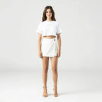 INDIRA CROP TOP WOMEN WHITE - Monastery | Tienda Oficial Colombia