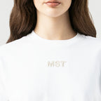 INDIRA CROP TOP WOMEN WHITE - Monastery | Tienda Oficial Colombia