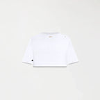 INDIRA CROP TOP WOMEN WHITE - Monastery | Tienda Oficial Colombia