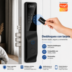 Cerradura Inteligente Con Reconocimiento Facial 3D, Huella Digital, WiFi Y Múltiples Métodos De Acceso
