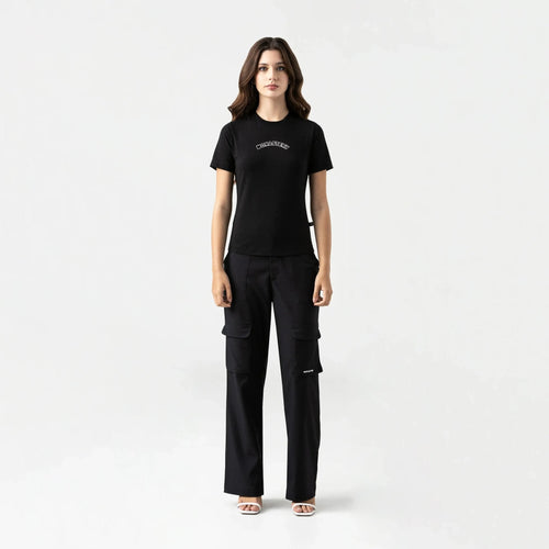 ISSLA T - SHIRT WOMEN BLACK - Monastery | Tienda Oficial Colombia
