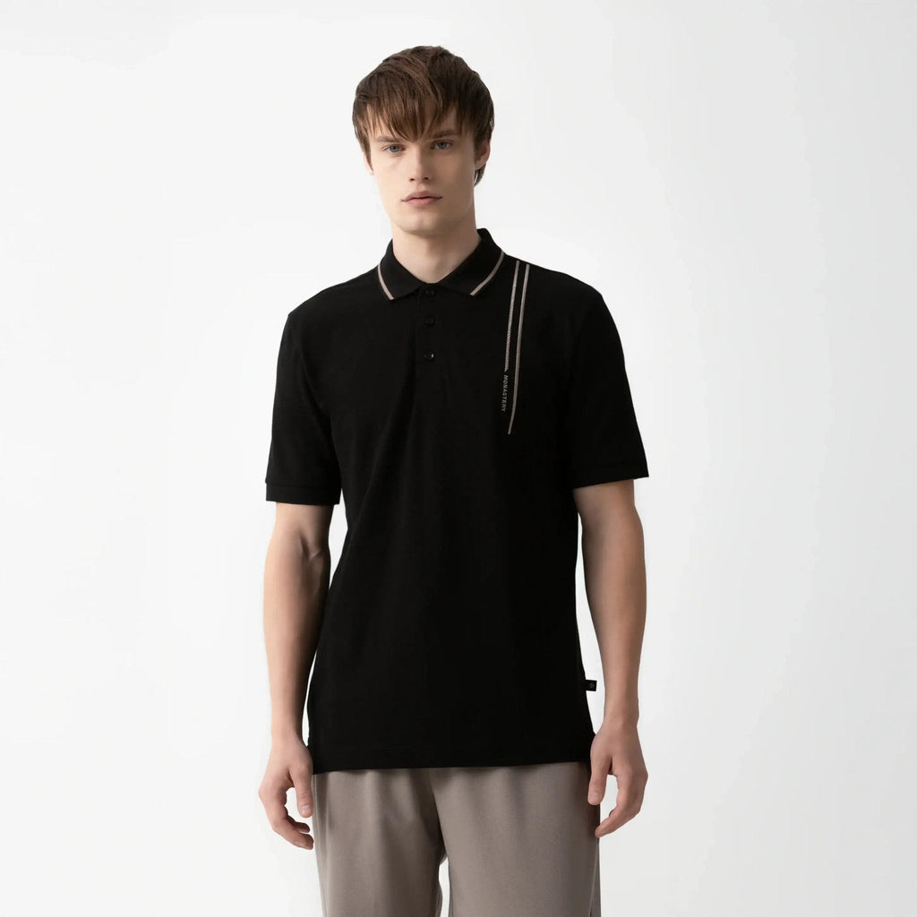 ISSOS POLO MEN BLACK - Monastery | Tienda Oficial Colombia