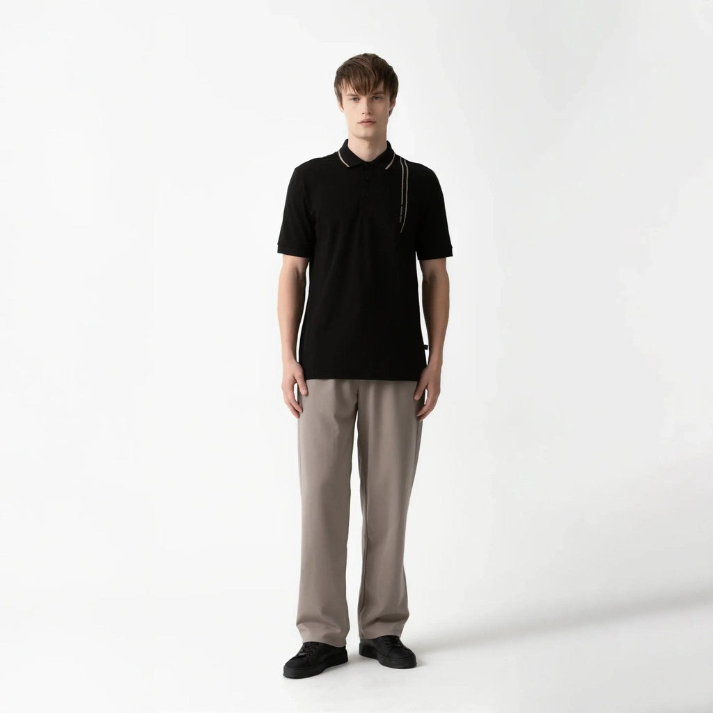 ISSOS POLO MEN BLACK - Monastery | Tienda Oficial Colombia