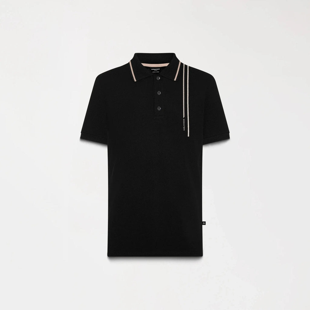 ISSOS POLO MEN BLACK - Monastery | Tienda Oficial Colombia