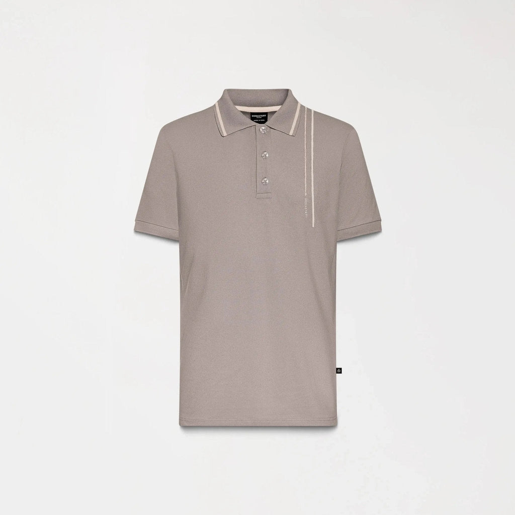 ISSOS POLO MEN TAUPE GRAY - Monastery | Tienda Oficial Colombia