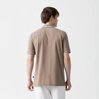 ISSOS POLO MEN TAUPE GRAY - Monastery | Tienda Oficial Colombia