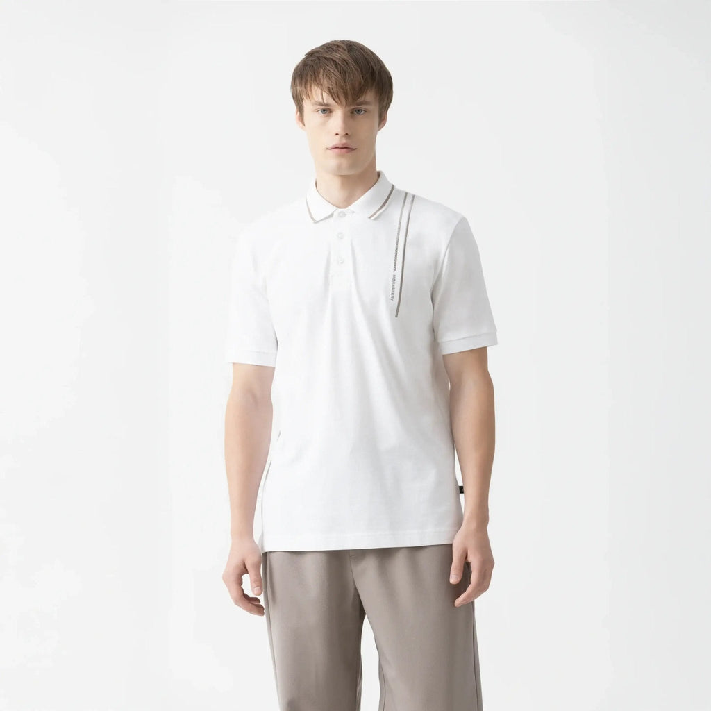 ISSOS POLO MEN WHITE - Monastery | Tienda Oficial Colombia