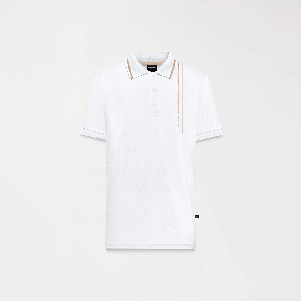 ISSOS POLO MEN WHITE - Monastery | Tienda Oficial Colombia