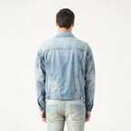 IZAN JACKET MEN BLUE DENIM - Monastery | Tienda Oficial Colombia