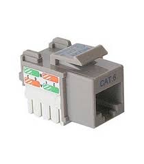 JACK NEXXT PARA PARED RJ45 CAT6TIPO 110 GRAY