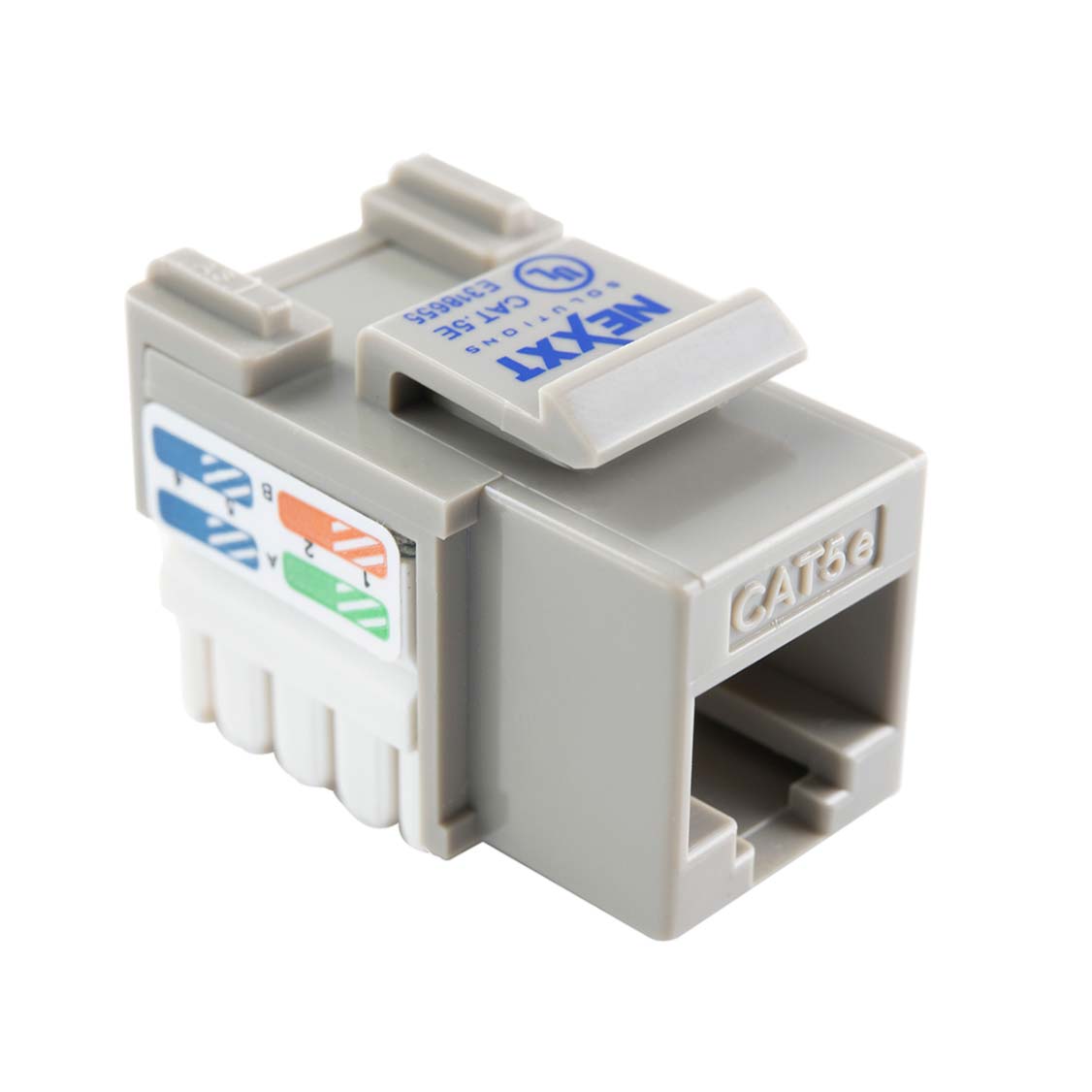 JACK NEXXT PARA RED CAT5E GRAY