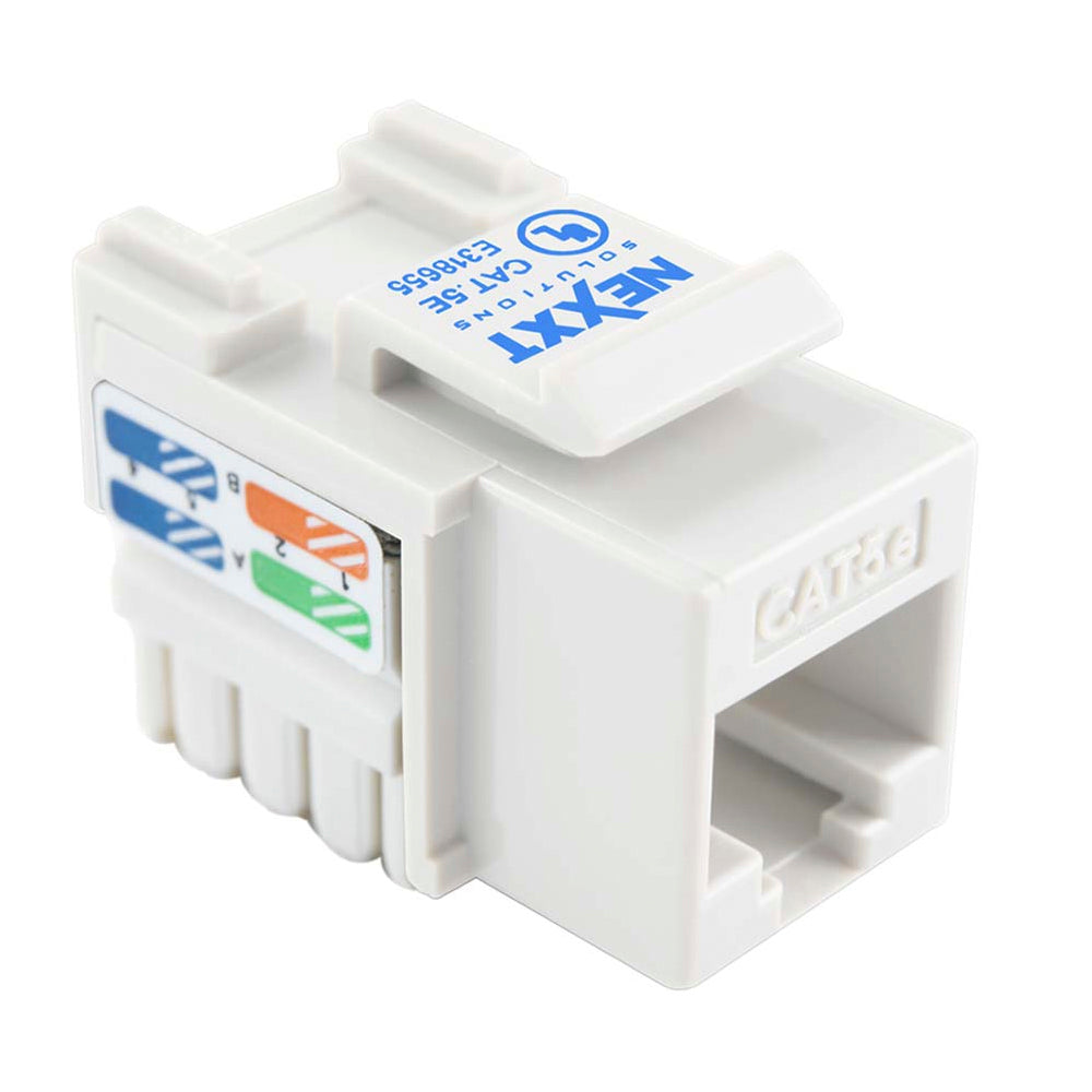 JACK NEXXT PARA RED CAT5E WHITE