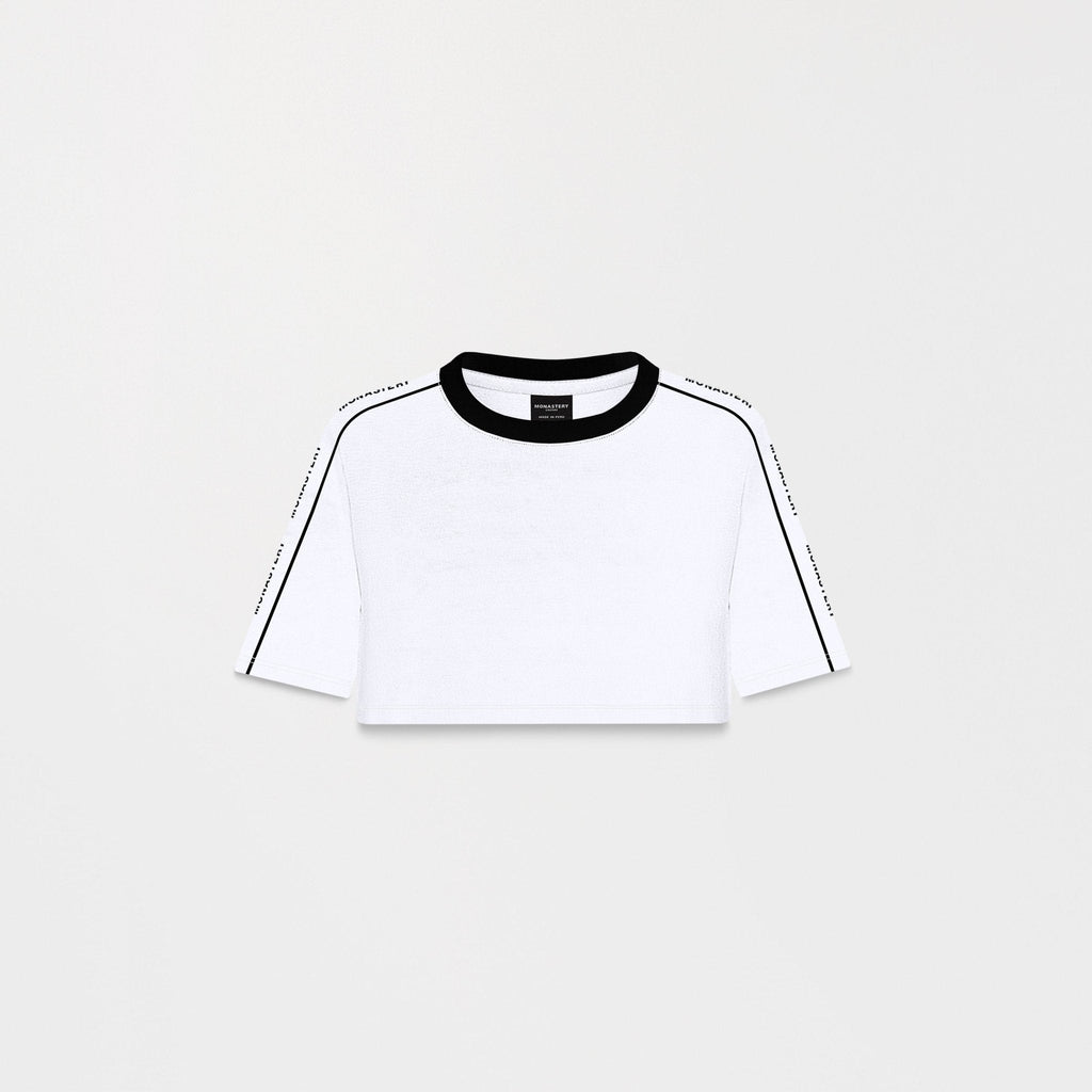 JANAN CROP TOP WOMEN WHITE - Monastery | Tienda Oficial Colombia