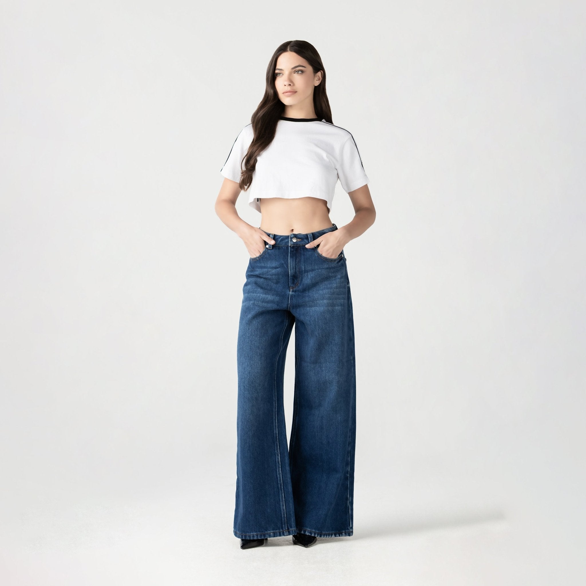 JANAN CROP TOP WOMEN WHITE - Monastery | Tienda Oficial Colombia