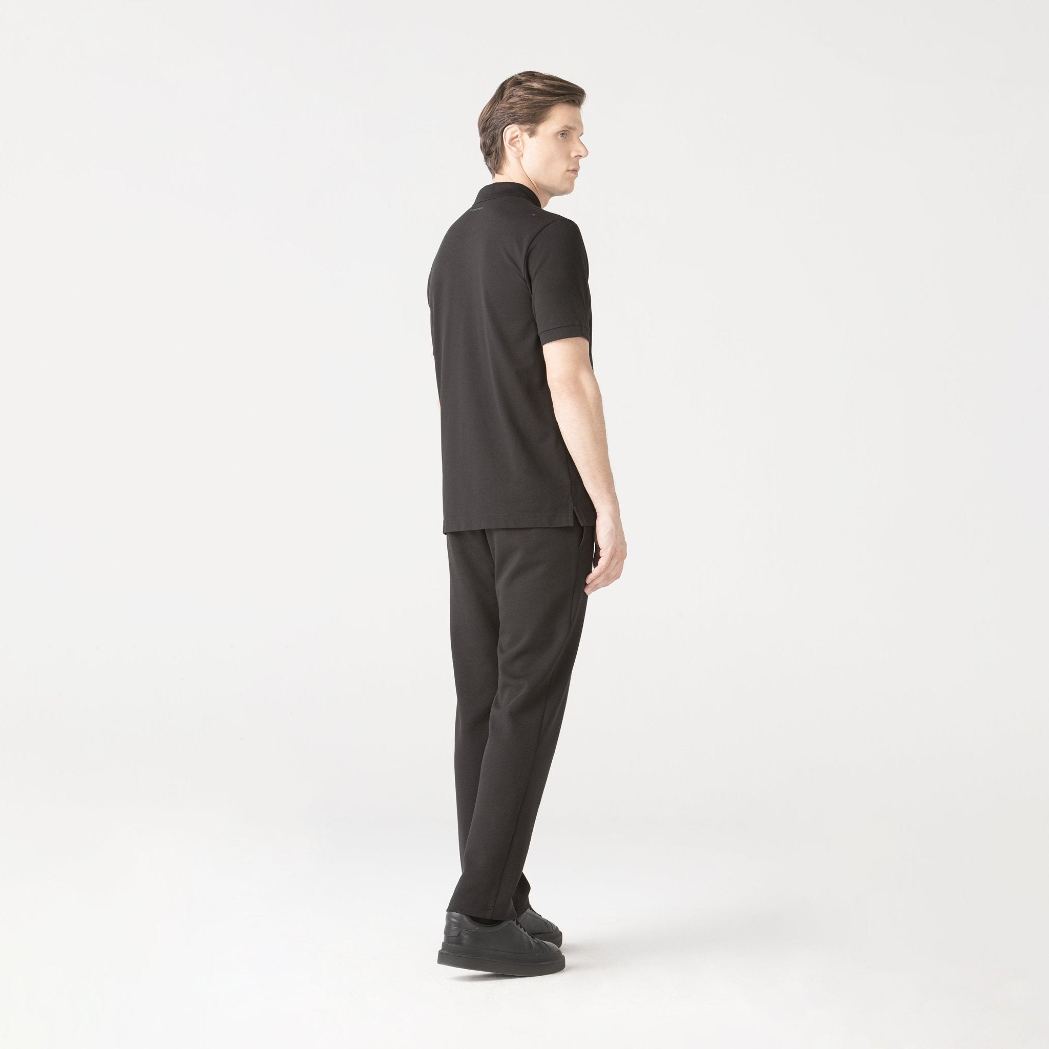 JANUS POLO MEN BLACK - Monastery | Tienda Oficial Colombia