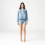 JARABELLA JACKET WOMEN BLUE DENIM - Monastery | Tienda Oficial Colombia