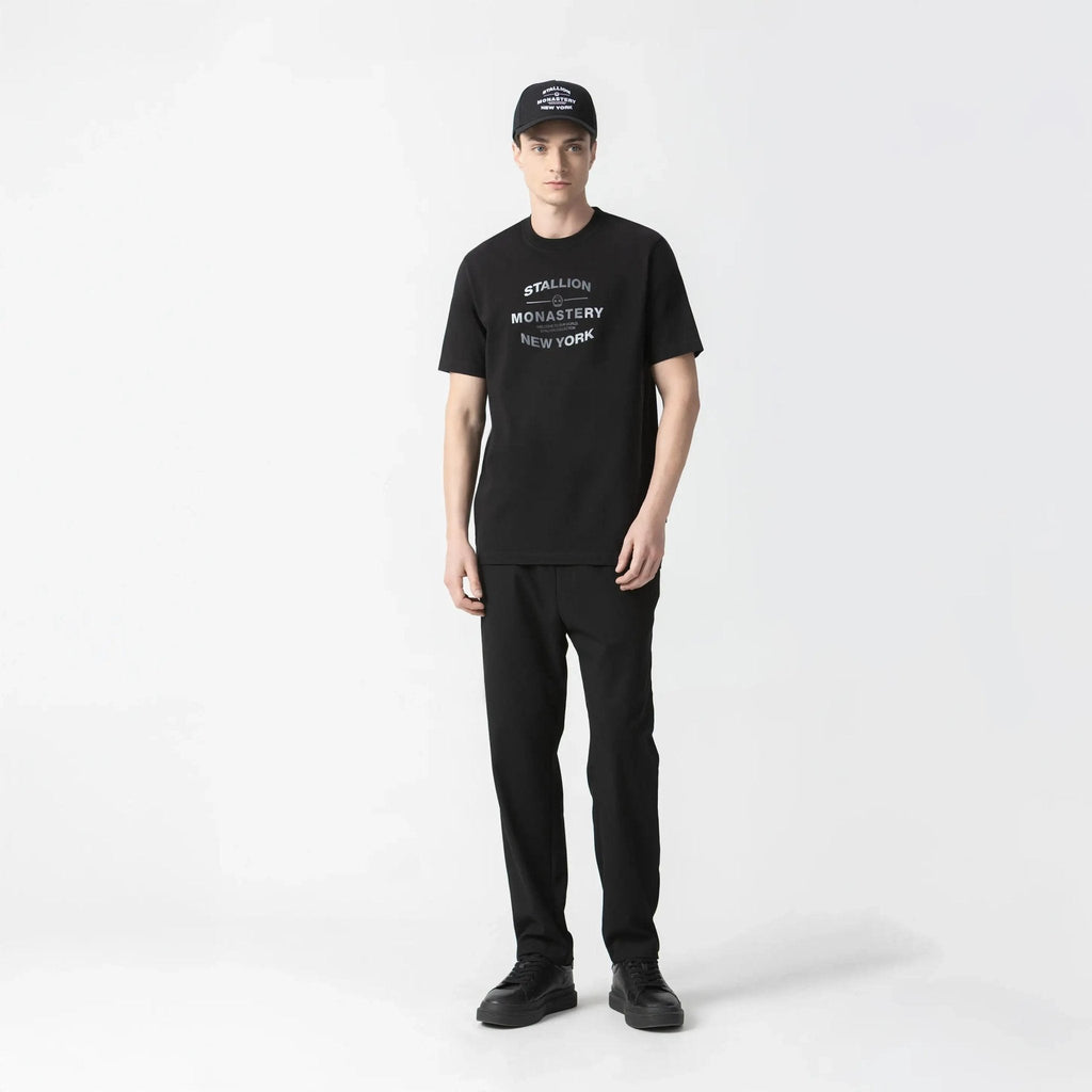 JARETH T - SHIRT MEN BLACK - Monastery | Tienda Oficial Colombia