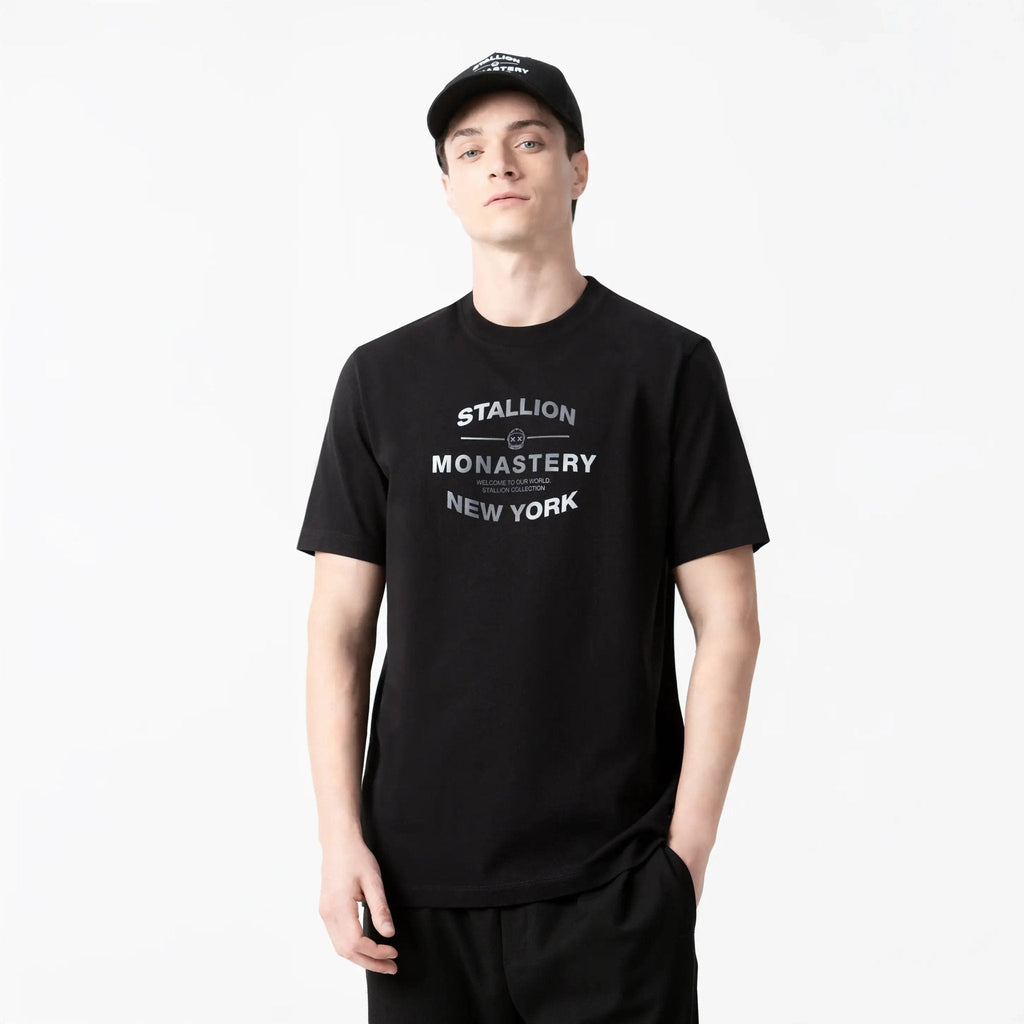 JARETH T - SHIRT MEN BLACK - Monastery | Tienda Oficial Colombia