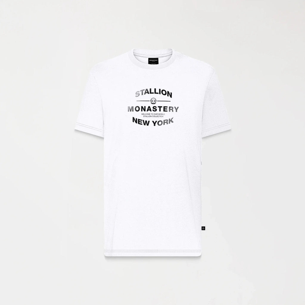 JARETH T - SHIRT MEN WHITE - Monastery | Tienda Oficial Colombia