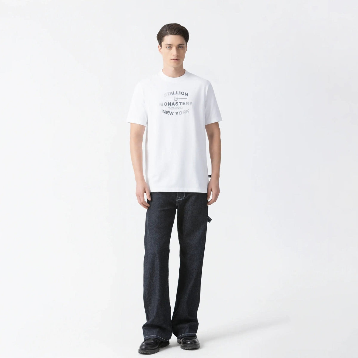 JARETH T - SHIRT MEN WHITE - Monastery | Tienda Oficial Colombia