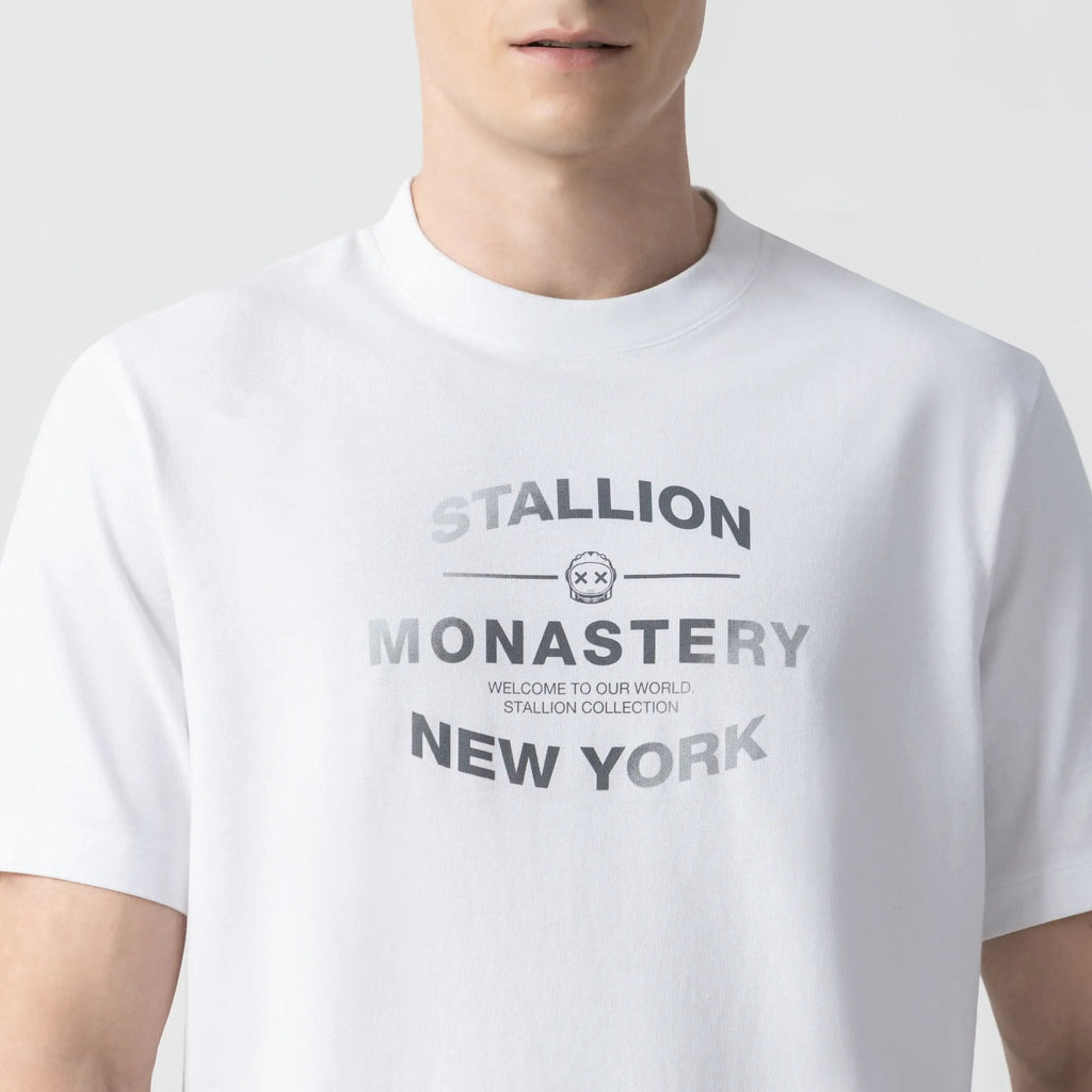 JARETH T - SHIRT MEN WHITE - Monastery | Tienda Oficial Colombia