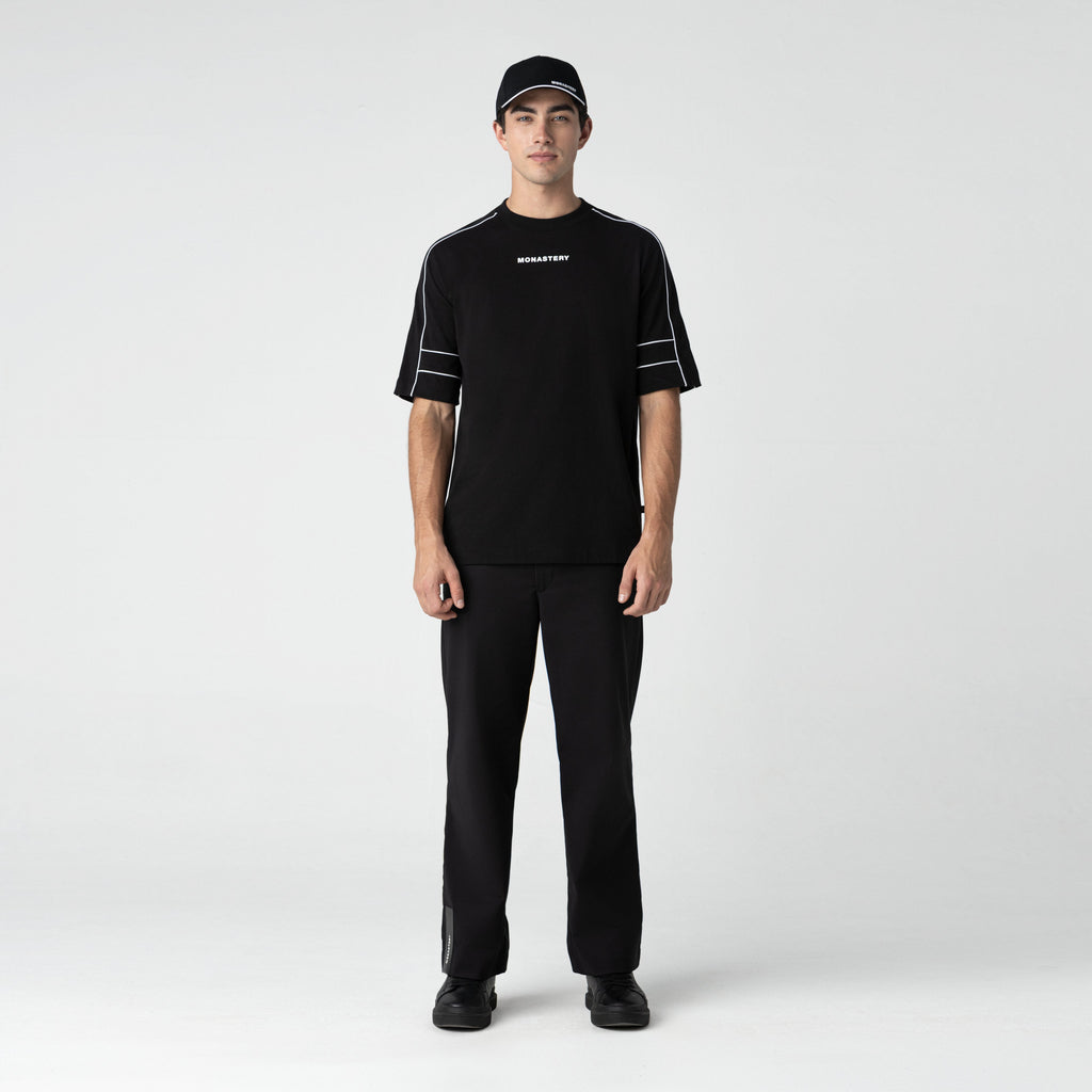 JASON T - SHIRT OVERSIZED MEN BLACK - Monastery | Tienda Oficial Colombia