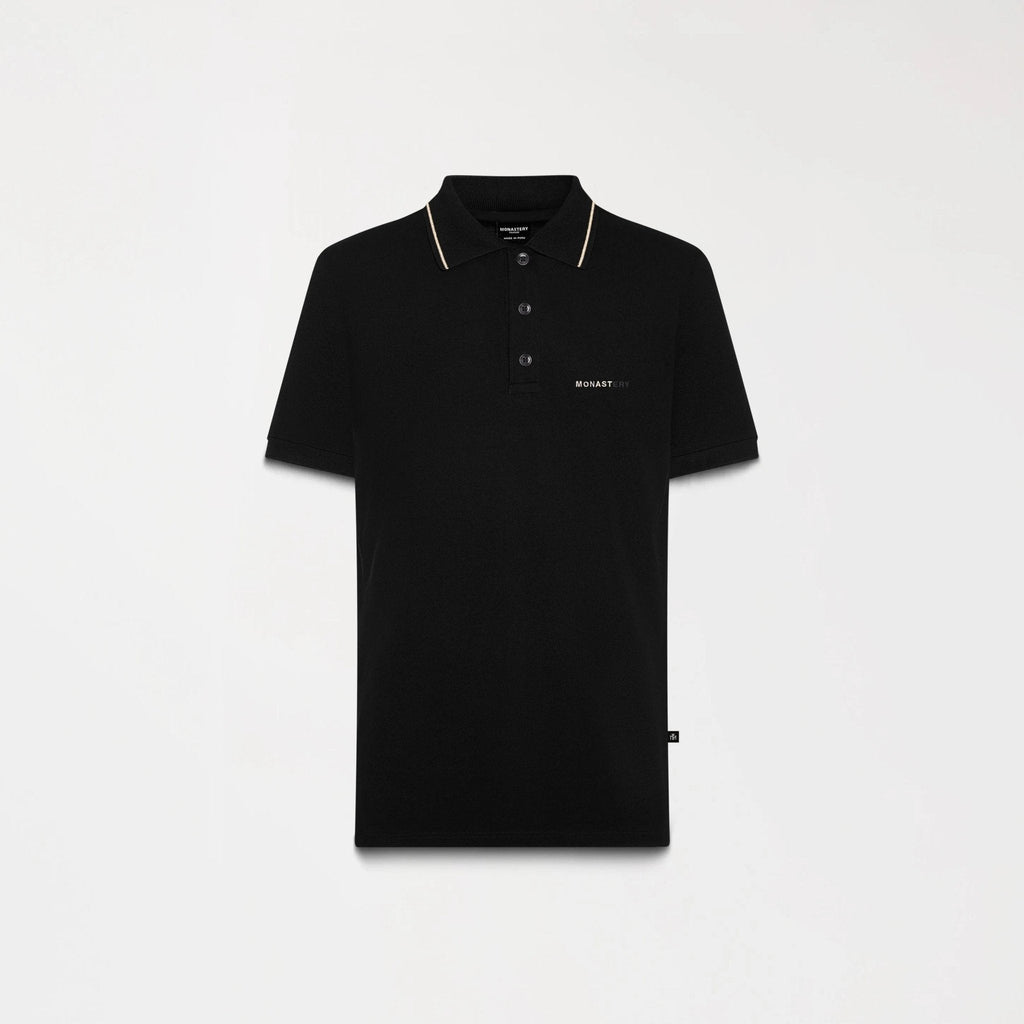 JASSO POLO MEN BLACK - Monastery | Tienda Oficial Colombia