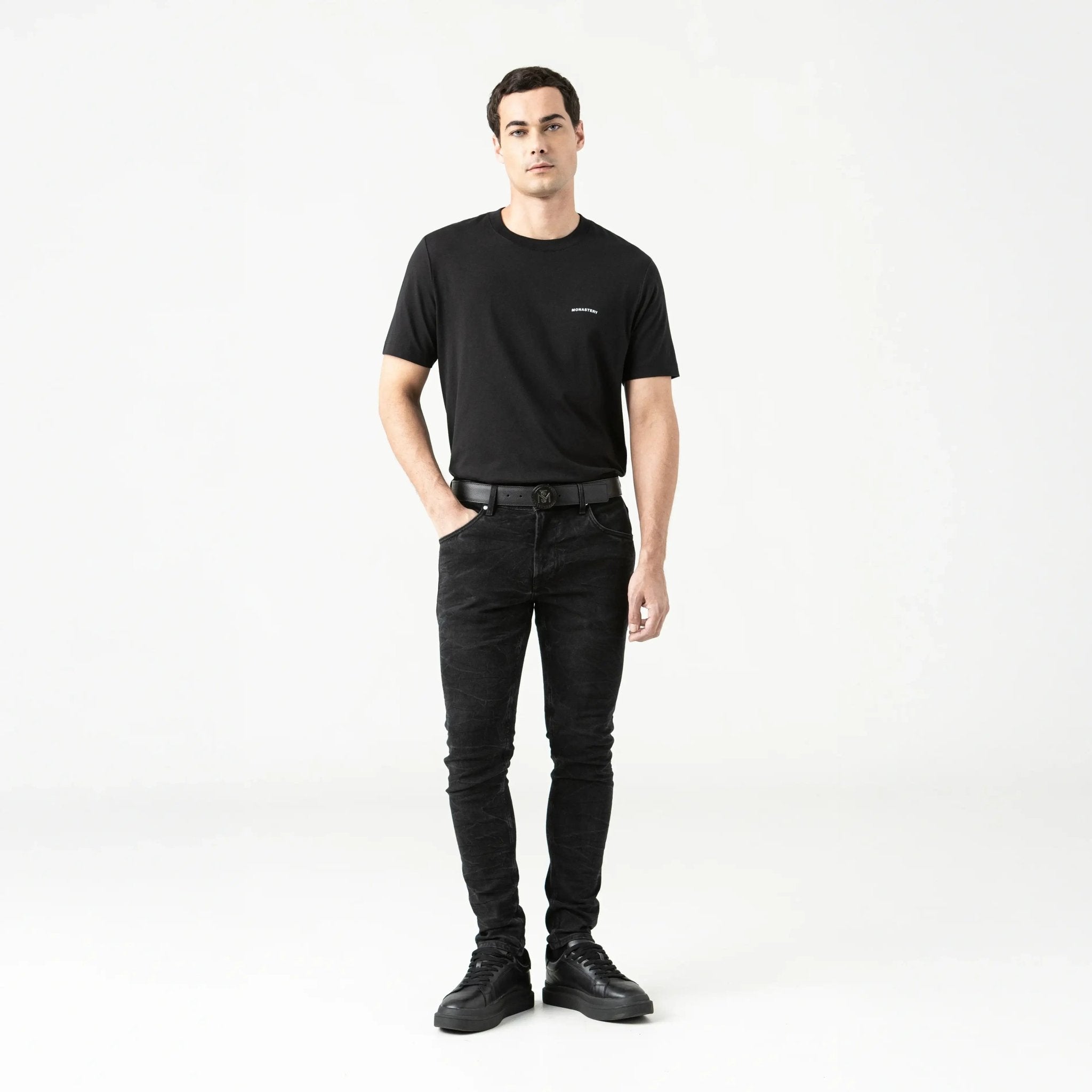 JAZZ JEAN MEN BLACK - Monastery | Tienda Oficial Colombia