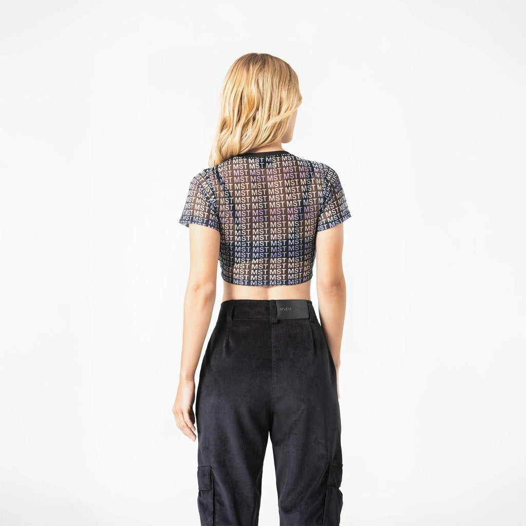 JENNA CROP TOP WOMEN BLACK - Monastery | Tienda Oficial Colombia