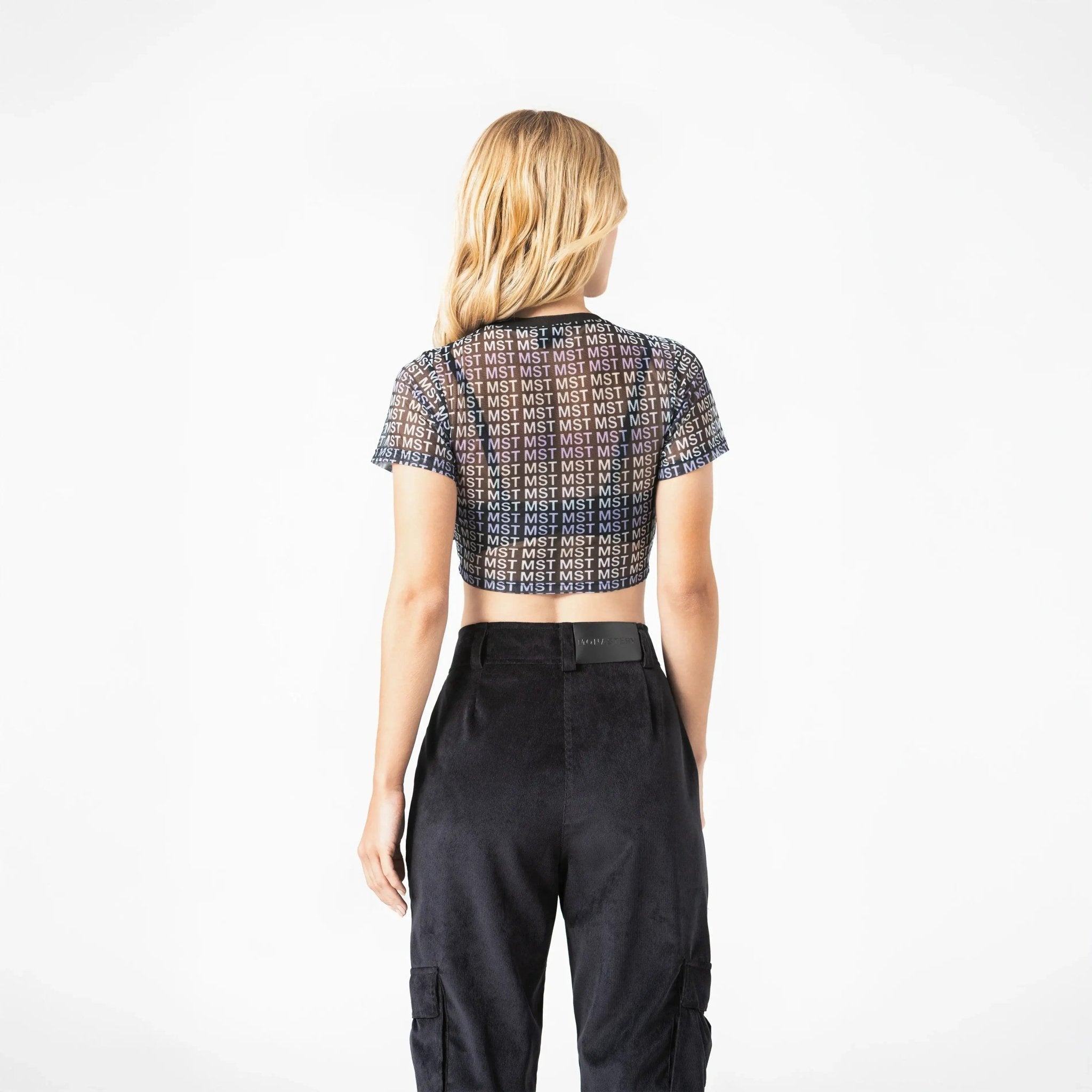 JENNA CROP TOP WOMEN BLACK - Monastery | Tienda Oficial Colombia