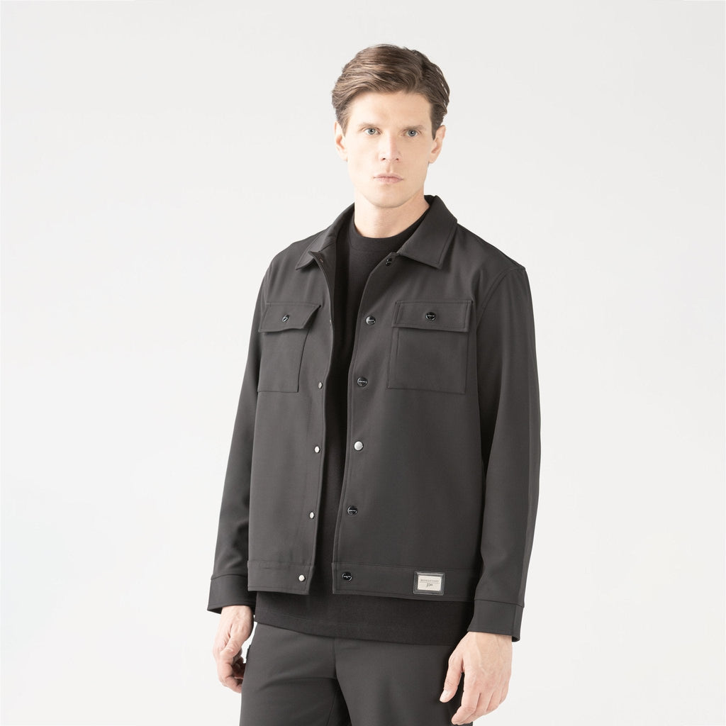 JR AIRCOT OVERSHIRT MEN BLACK - Monastery | Tienda Oficial Colombia