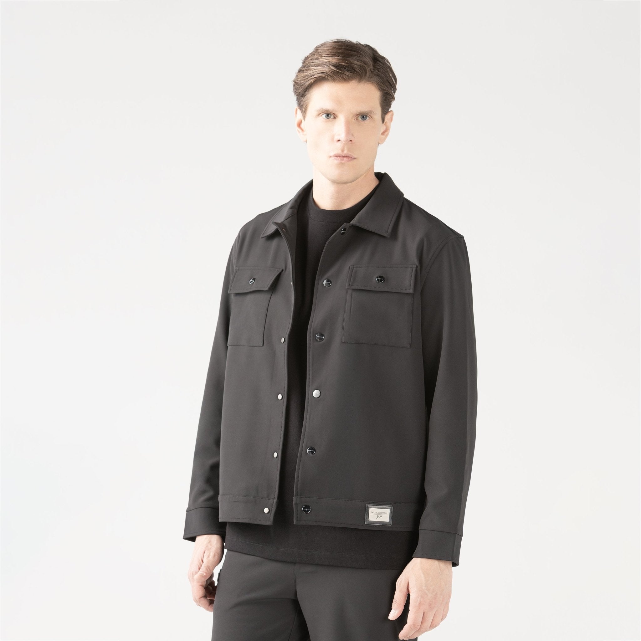 JR AIRCOT OVERSHIRT MEN BLACK - Monastery | Tienda Oficial Colombia