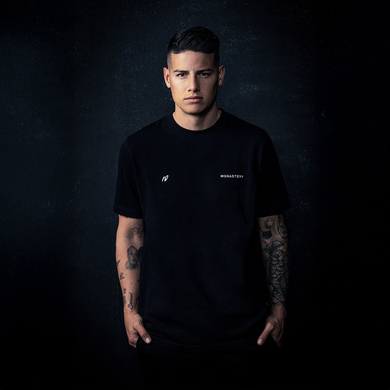 JR CRACK T-SHIRT MEN BLACK - Monastery | Tienda Oficial Colombia