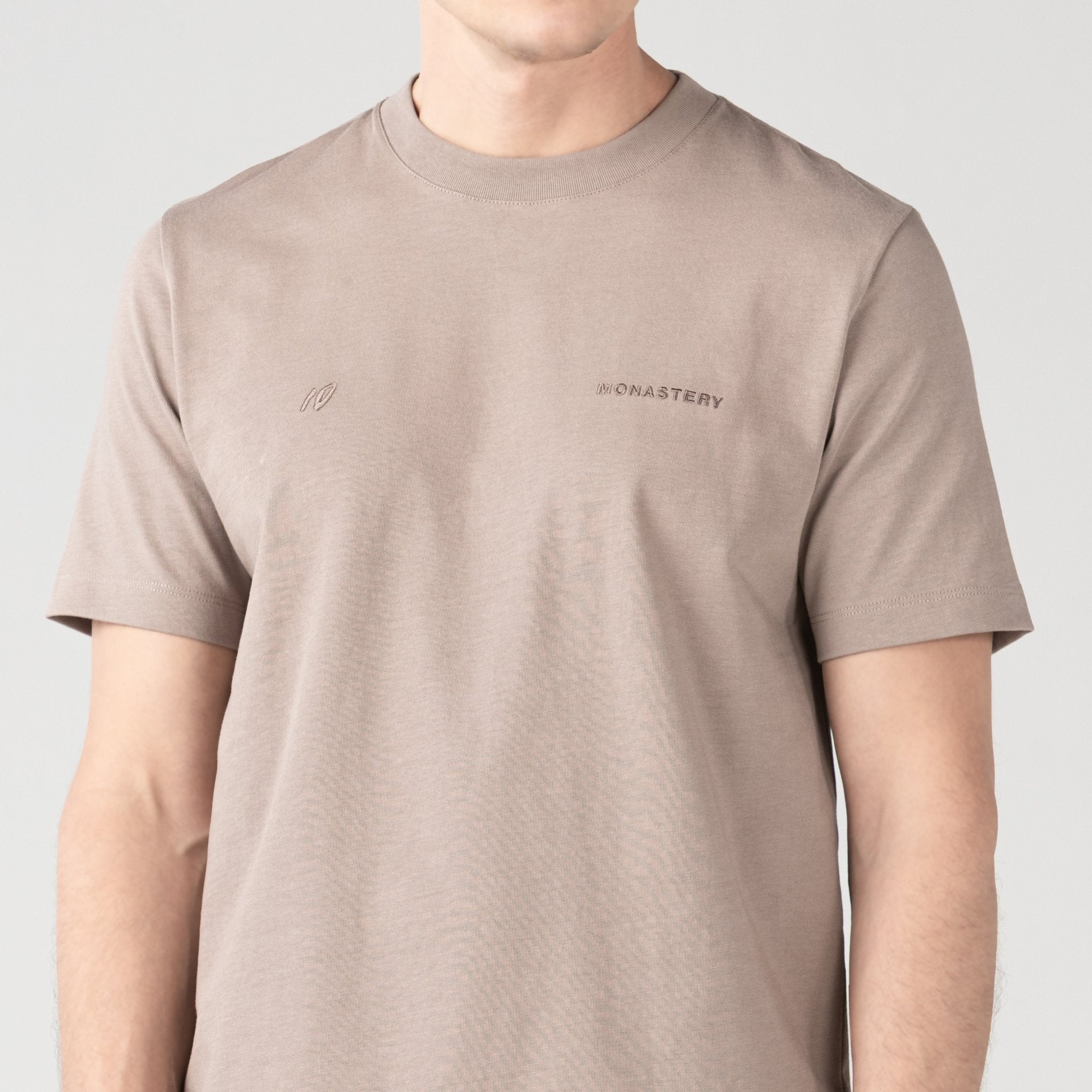 JR CRACK T-SHIRT MEN TAUPE GRAY - Monastery | Tienda Oficial Colombia