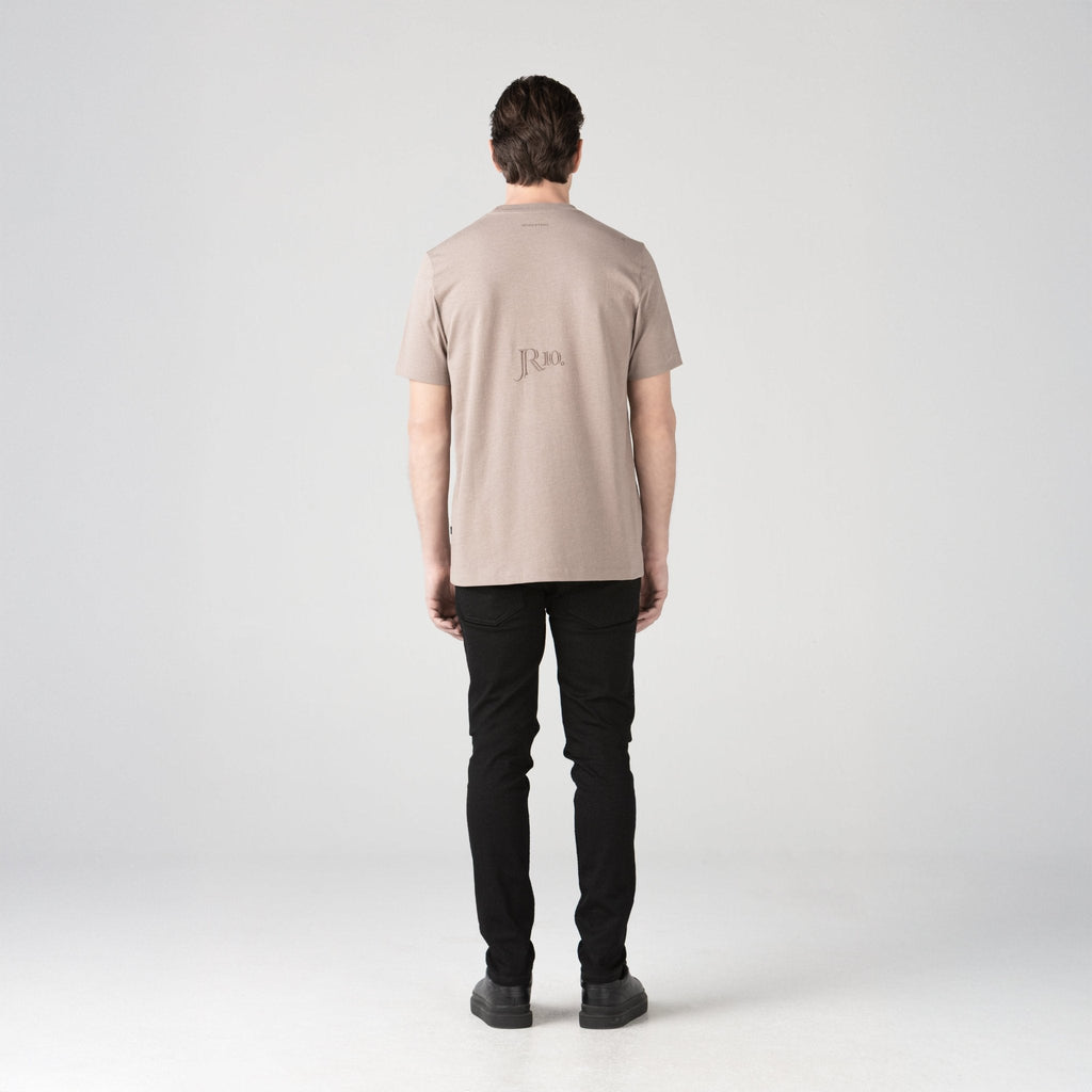 JR CRACK T-SHIRT MEN TAUPE GRAY - Monastery | Tienda Oficial Colombia
