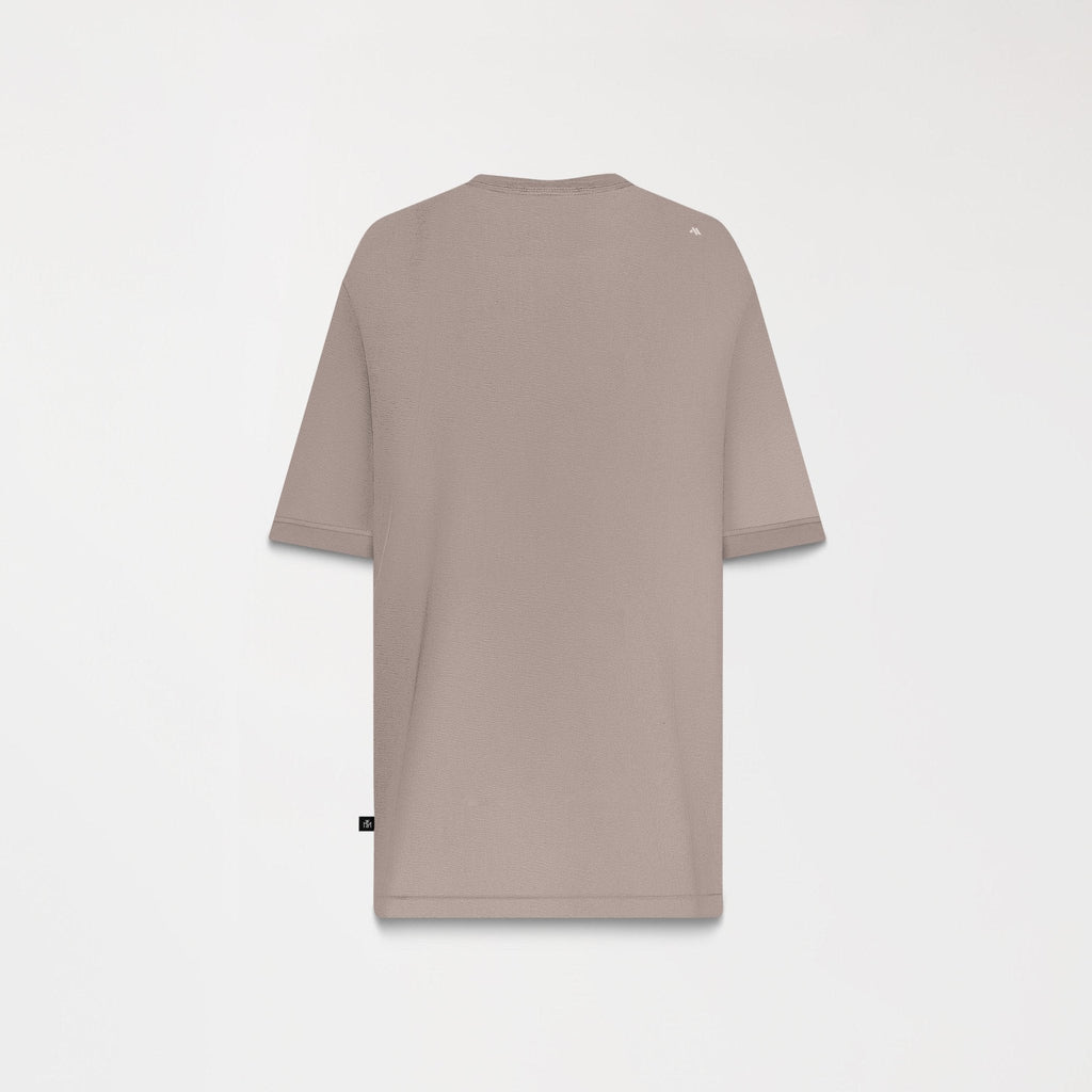JR JEM T-SHIRT OVERSIZED MEN TAUPE GRAY - Monastery | Tienda Oficial Colombia
