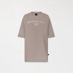 JR JEM T-SHIRT OVERSIZED MEN TAUPE GRAY - Monastery | Tienda Oficial Colombia
