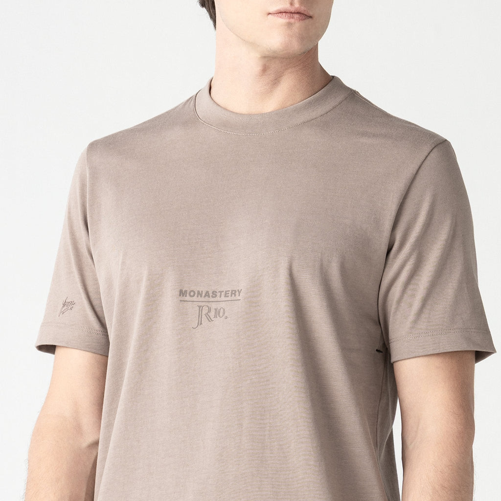 JR ROD T - SHIRT MEN TAUPE GRAY - Monastery | Tienda Oficial Colombia