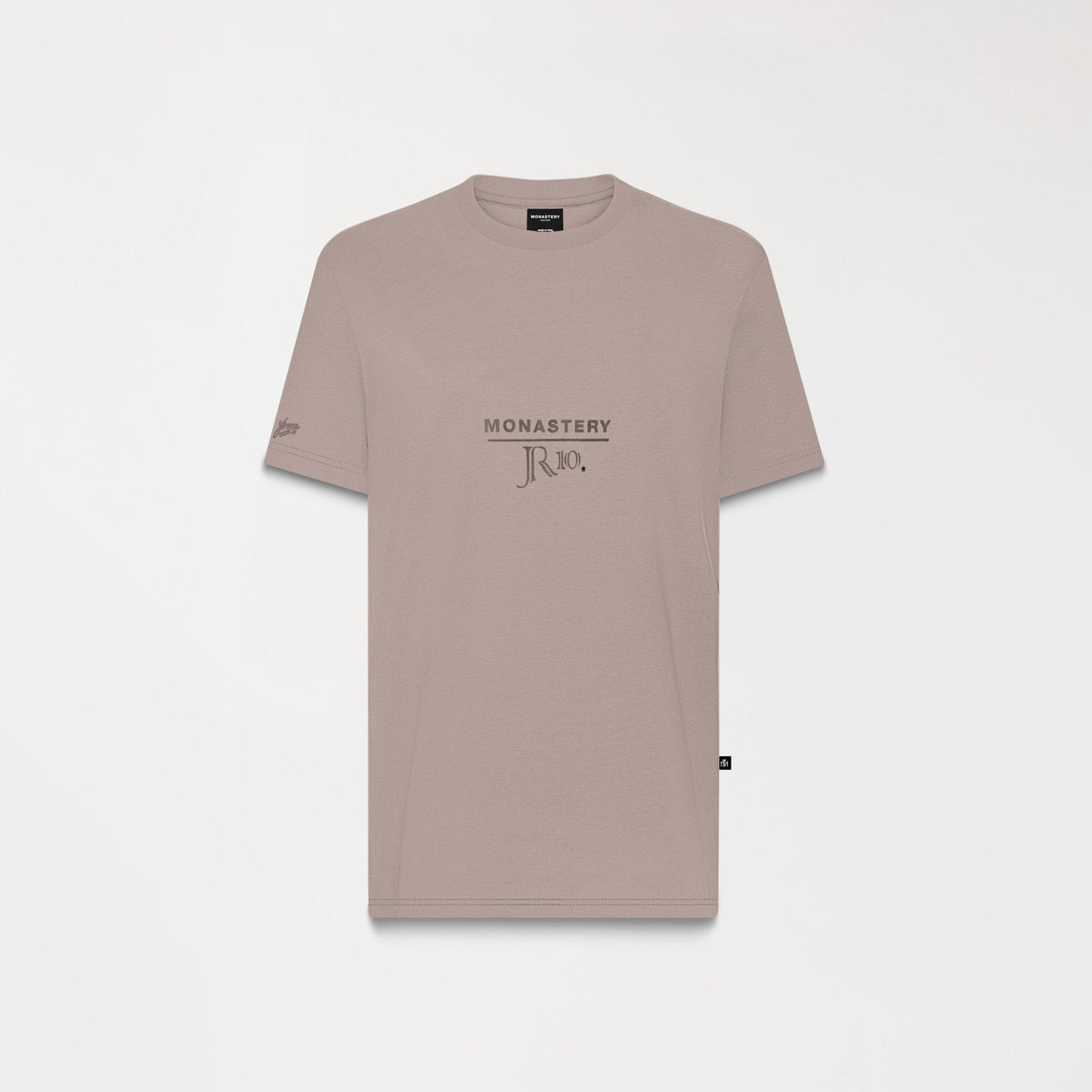 JR ROD T - SHIRT MEN TAUPE GRAY - Monastery | Tienda Oficial Colombia