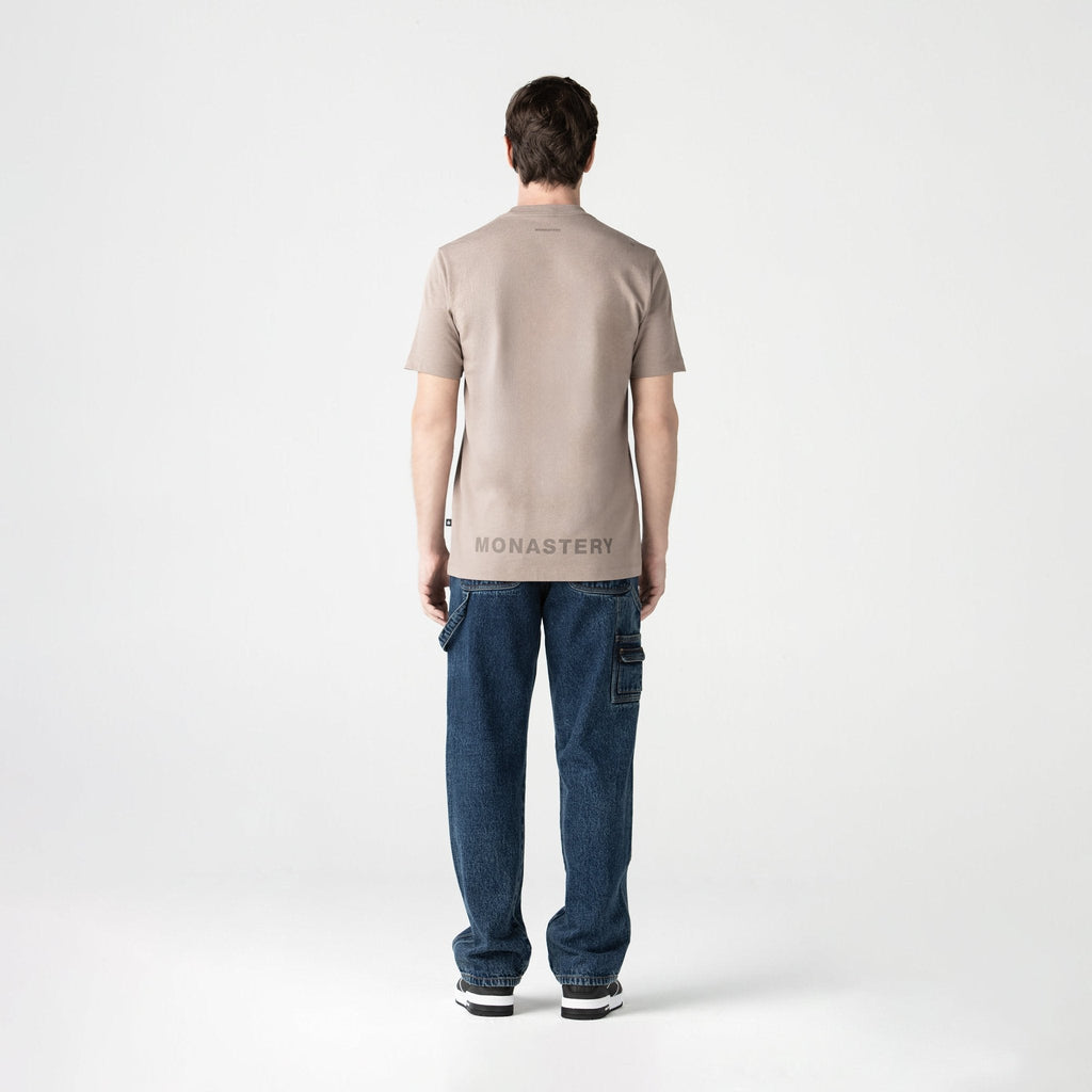 JR ROD T - SHIRT MEN TAUPE GRAY - Monastery | Tienda Oficial Colombia