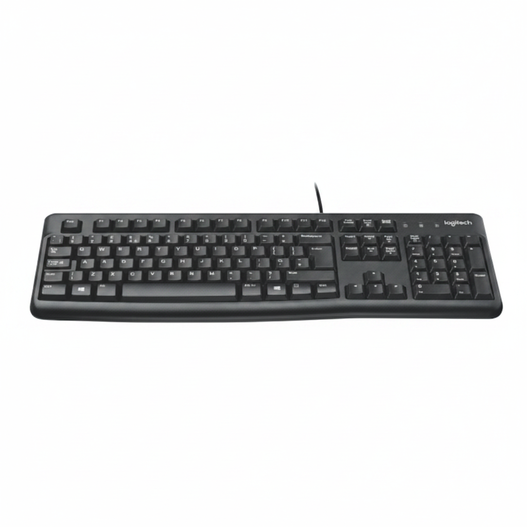 TECLADO LOGITECH K120 ENG USB BLACK