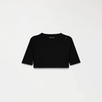 KAIA CROP TOP WOMEN BLACK - Monastery | Tienda Oficial Colombia