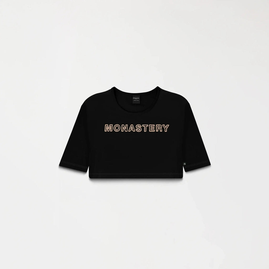 KAIA CROP TOP WOMEN BLACK - Monastery | Tienda Oficial Colombia