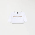 KAIA CROP TOP WOMEN WHITE - Monastery | Tienda Oficial Colombia
